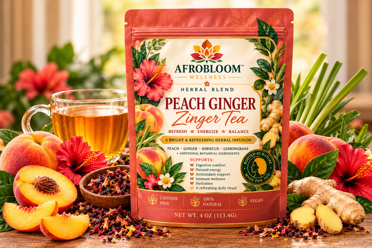 Peach Zinger Herbal Tea
