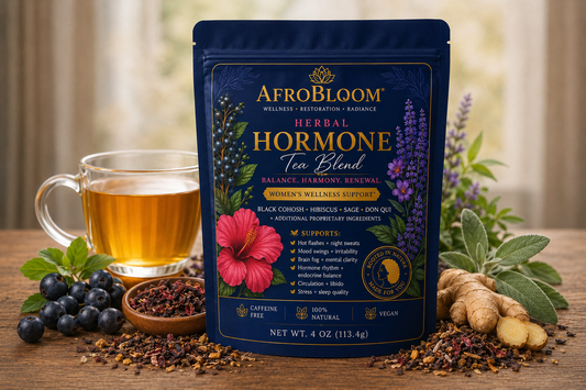 AfroBloom Hormone Tea Blend