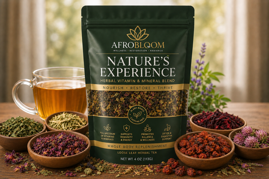Nature’s Experience™ Herbal Vitamin & Mineral Blend | Loose Leaf Herbal Tea