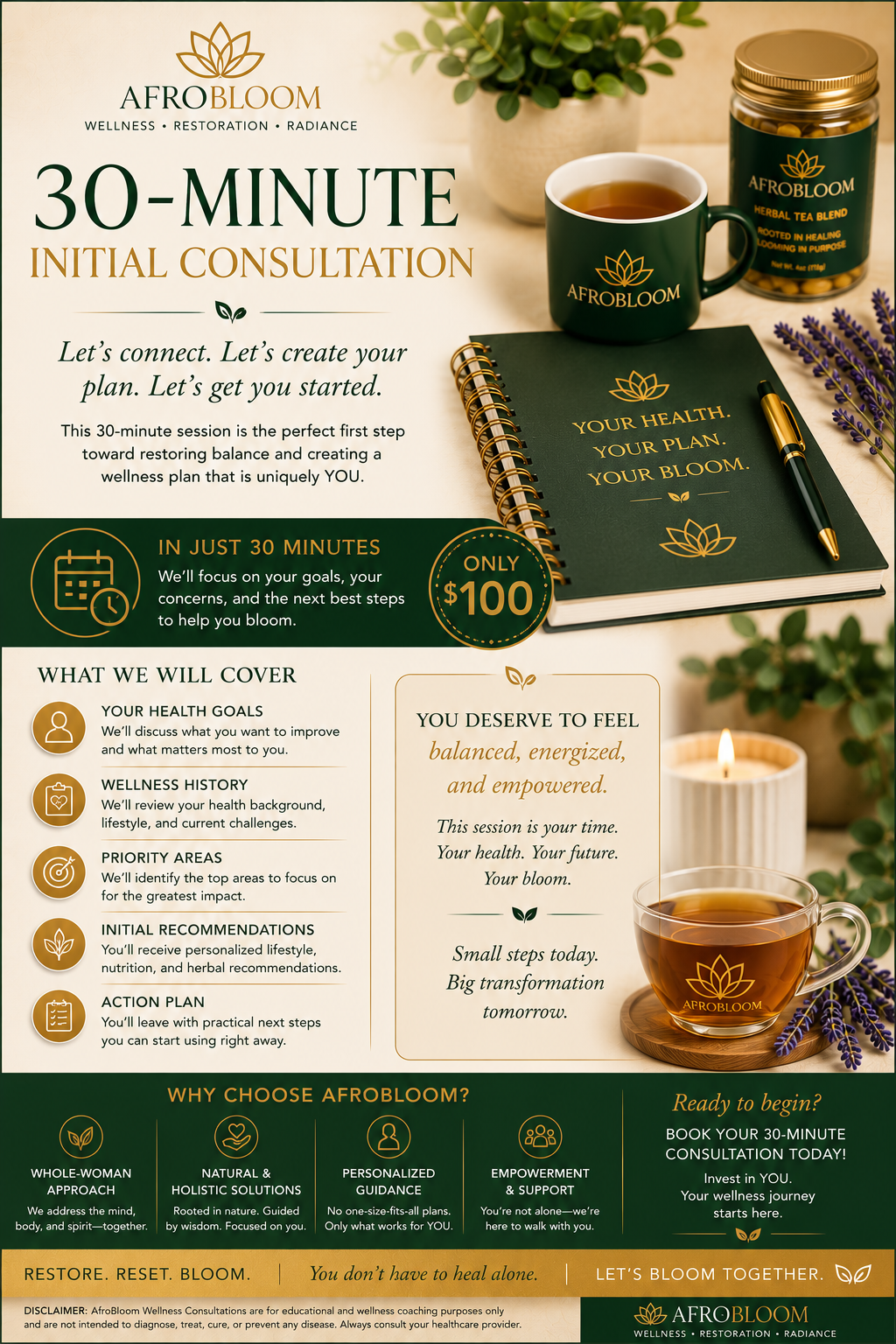 Book a Wellness Consultation (SALE)